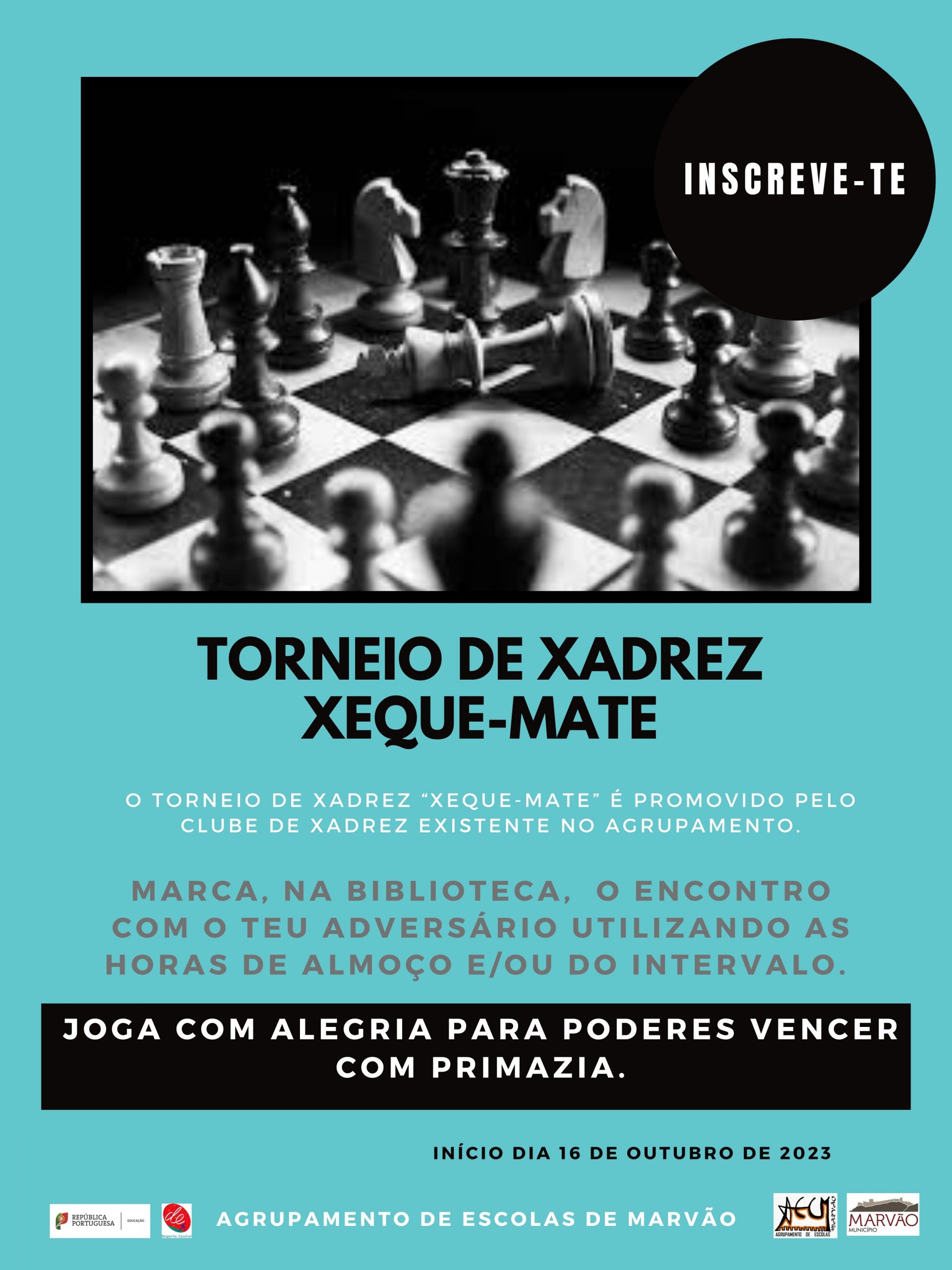 Torneio de Xadrez – Agrupamento de Escolas de Marvão